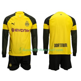 Fußballtrikots Borussia Dortmund Kinder 2018-2019 Langarm Heimtrikotsatz kaufen